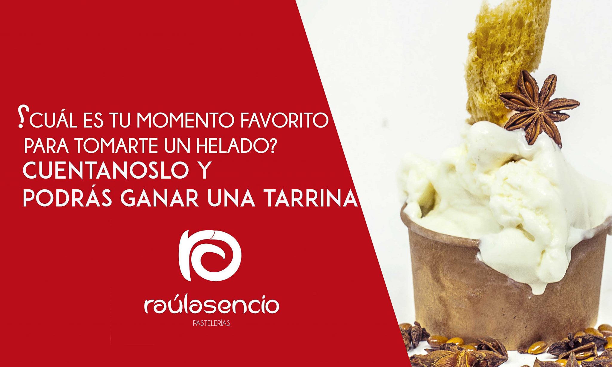 helado artesanal Raúl Asencio Pastelerías